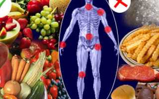 Основные принципы питания при заболевании остеоартроз